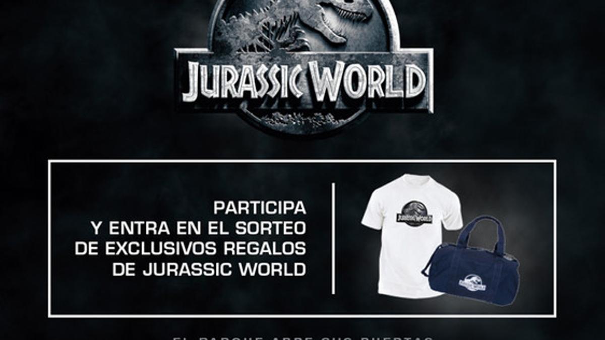 ¿Quieres ganar una mochila y una camiseta de la película Jurassic World?