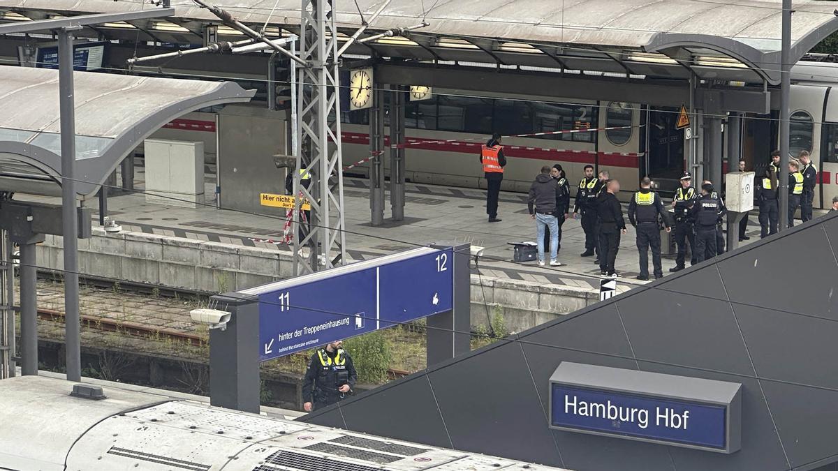 Una mujer hiere a cuchilladas a diecisiete personas en la estación de trenes de Hamburgo