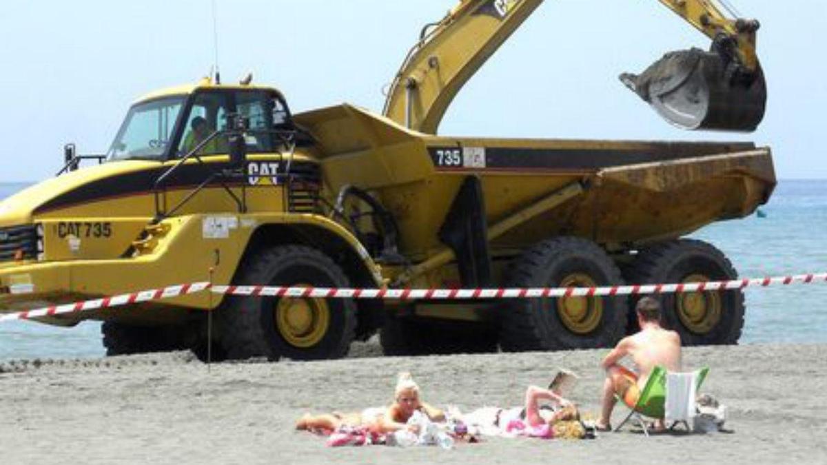 Playa de Ferrara.