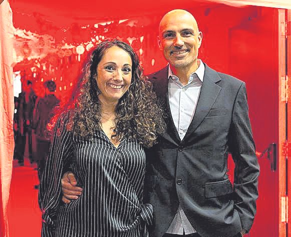 Vanessa Sánchez y Jaume Sabater.