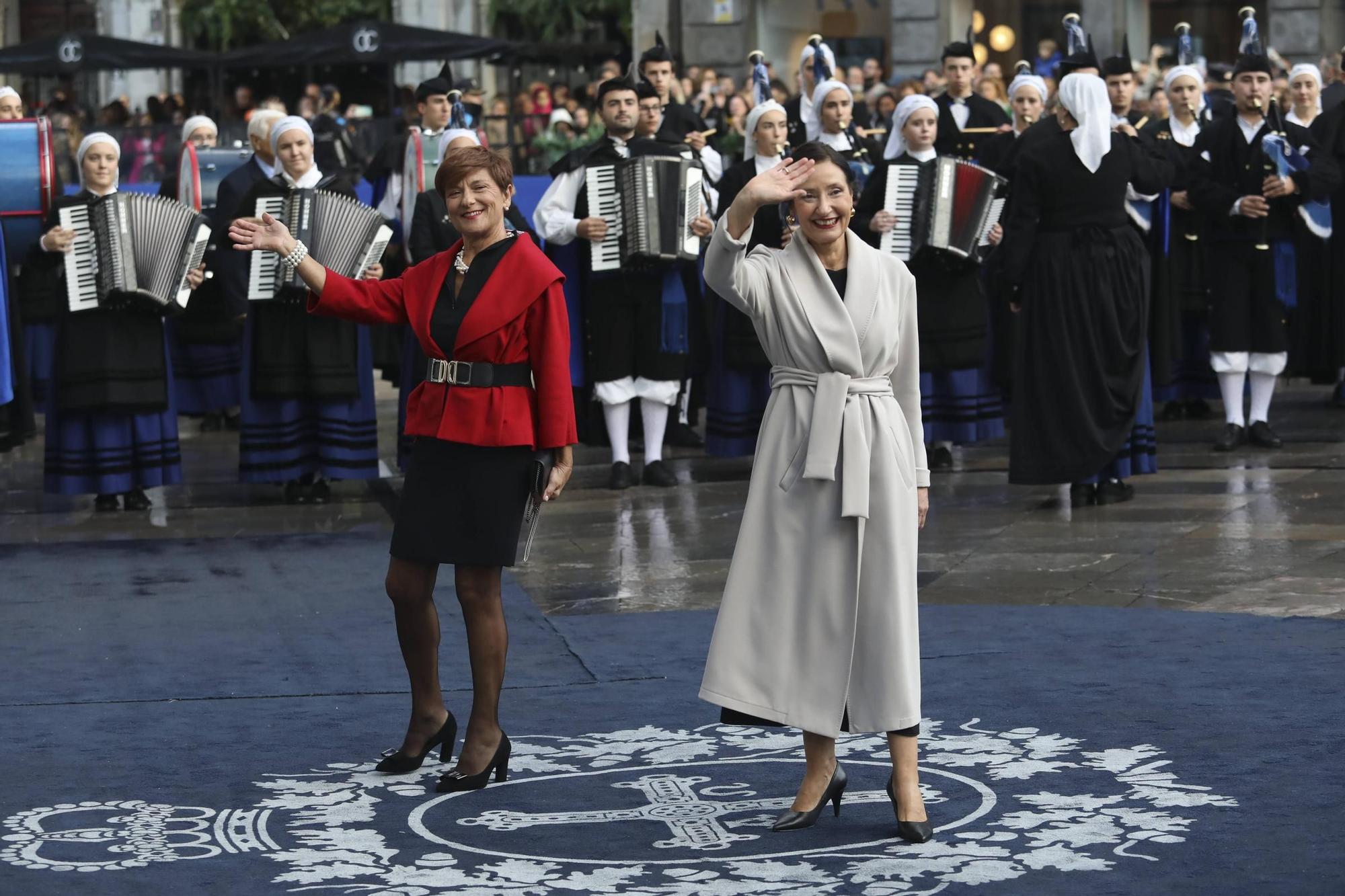 EN IMÁGENES: Así fue la alfombra azul de los Premios Princesa de Asturias 2023