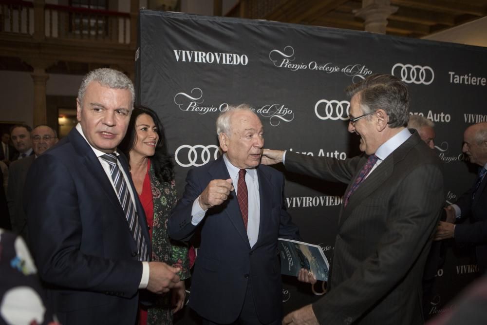 ENTREGA DEL PREMIO OVETENSE DEL AÑO A FRANCISCO RODRIGUEZ, PRESIDENTE DE RENY PICOT