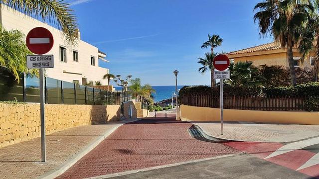Las obras de reurbanización han permitido mejorar la recogida de aguas pluviales en la zona. |