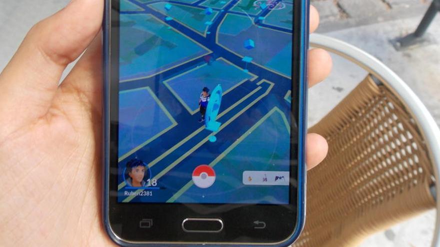 Imatge del videojoc per a mòbils «Pokémon GO»