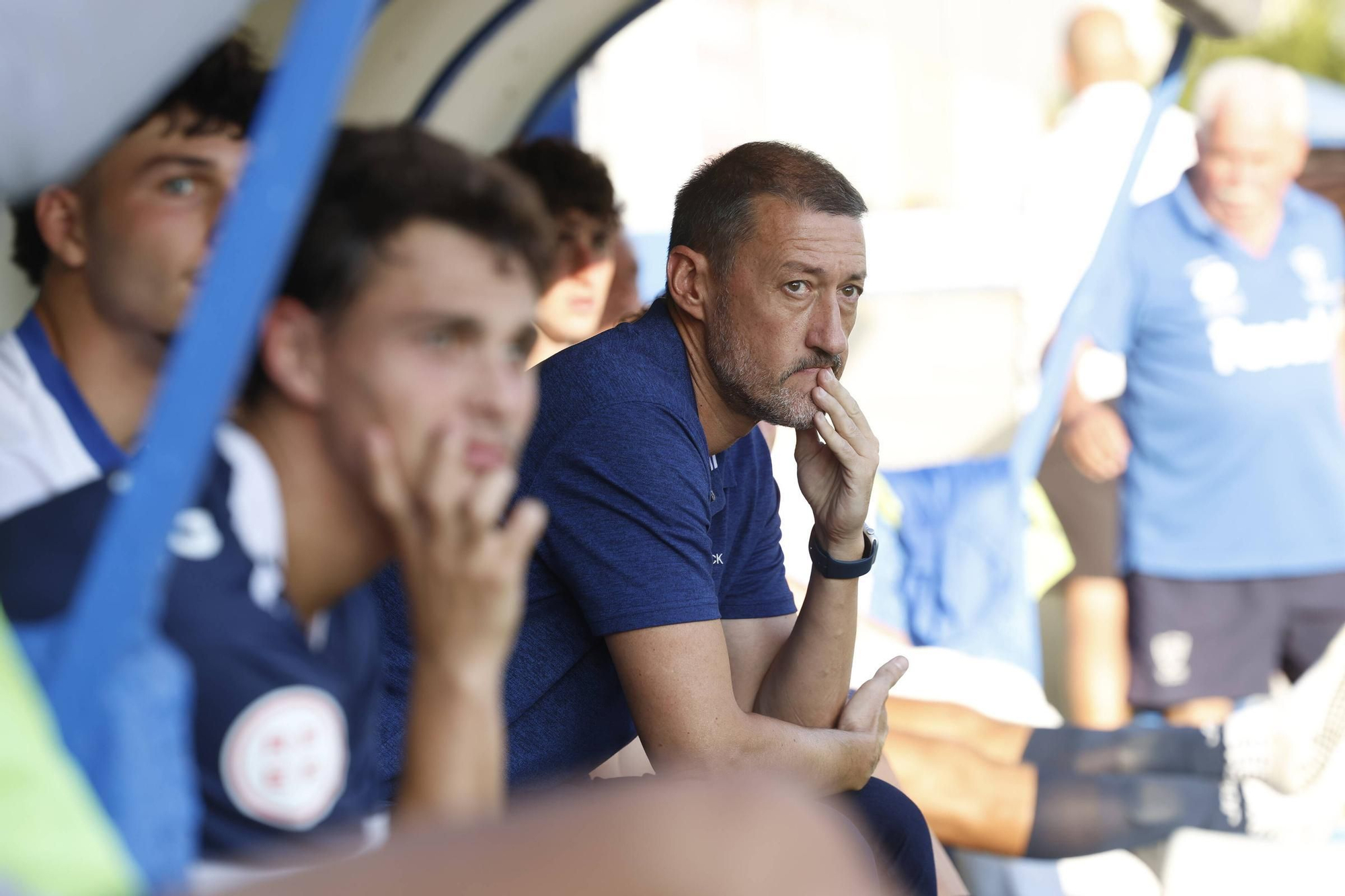 EN IMÁGENES: así fue el choque entre el Sporting y el Marino de Luanco
