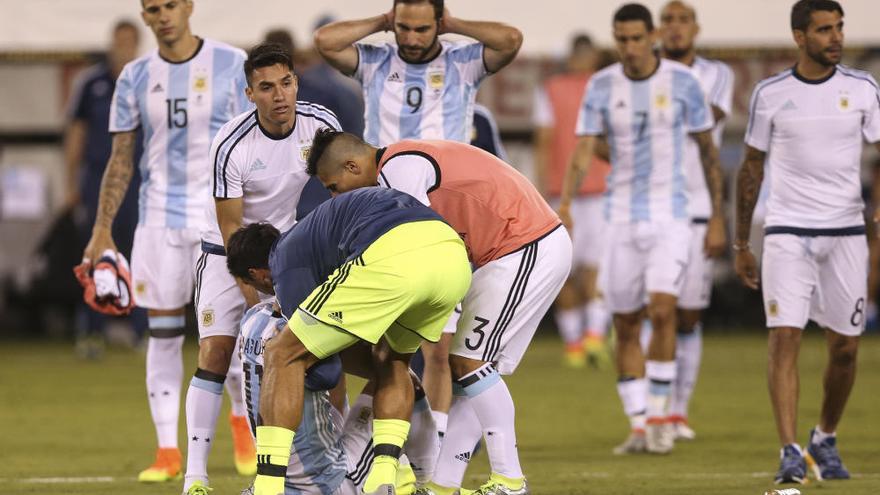 La decepción de Messi en la Copa América