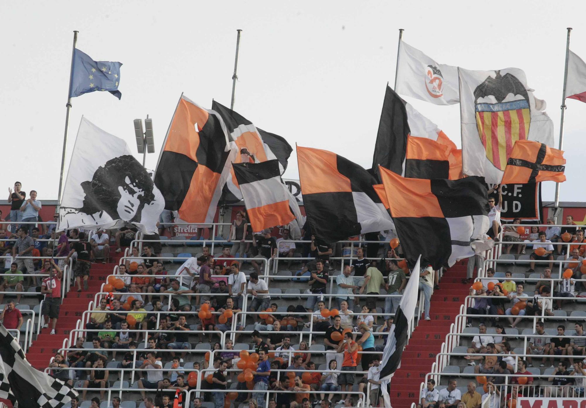 Imágenes, ya históricas, de la grada de Mestalla, que pueden volver pronto