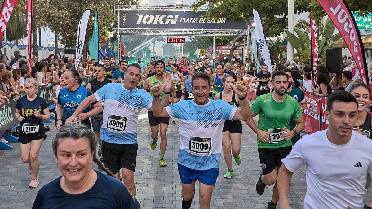 la 10K Nocturna en Gandia superará los 3.000 en la edición de este año