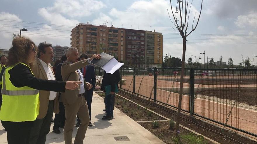 El nuevo parque de Malilla abre 70.000 m2 de zona verde