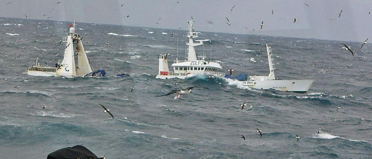 El arrastrero “New Polar”, en el caladero de Malvinas