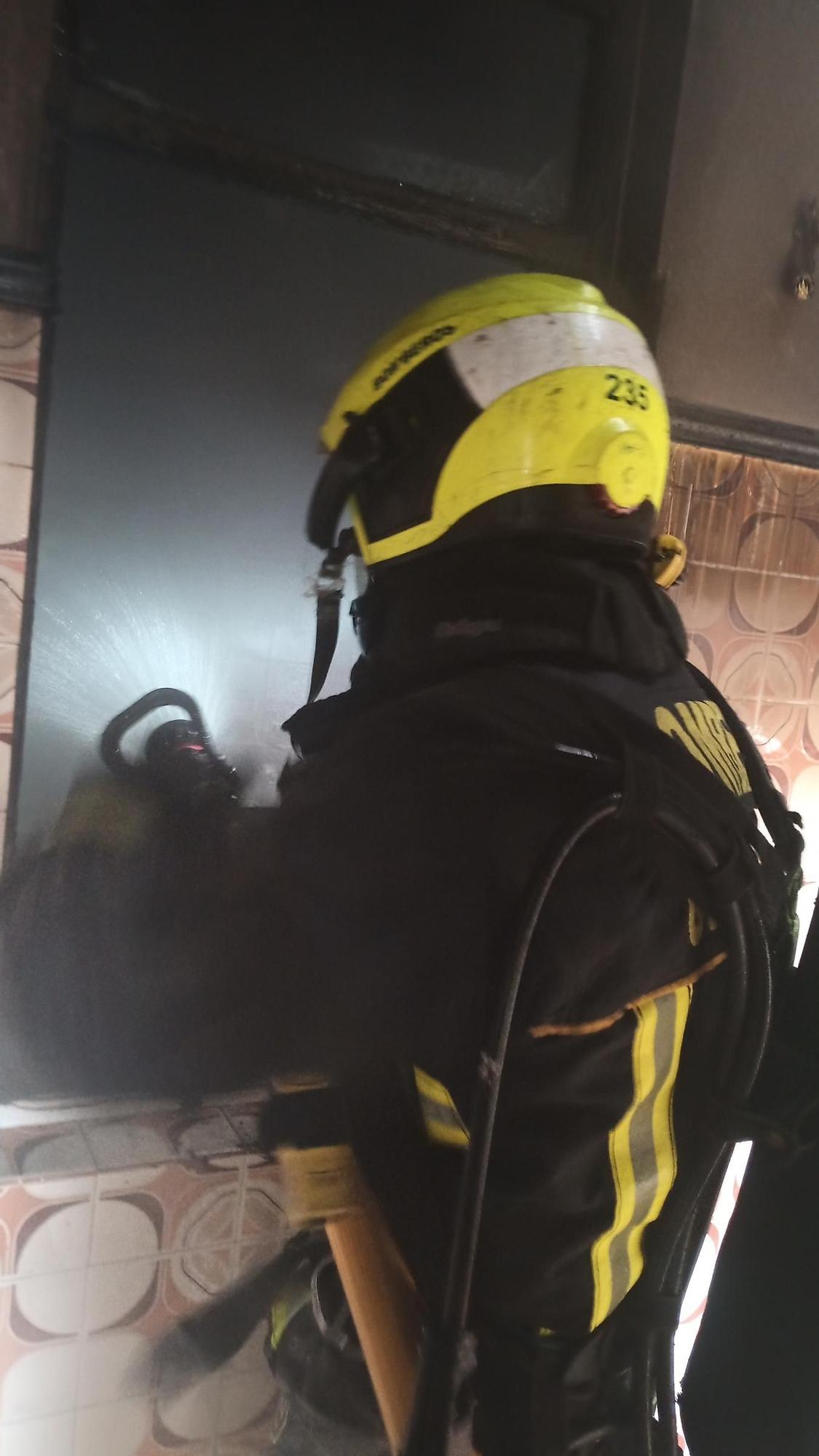 Sofocado un incendio en una vivienda de Agüimes