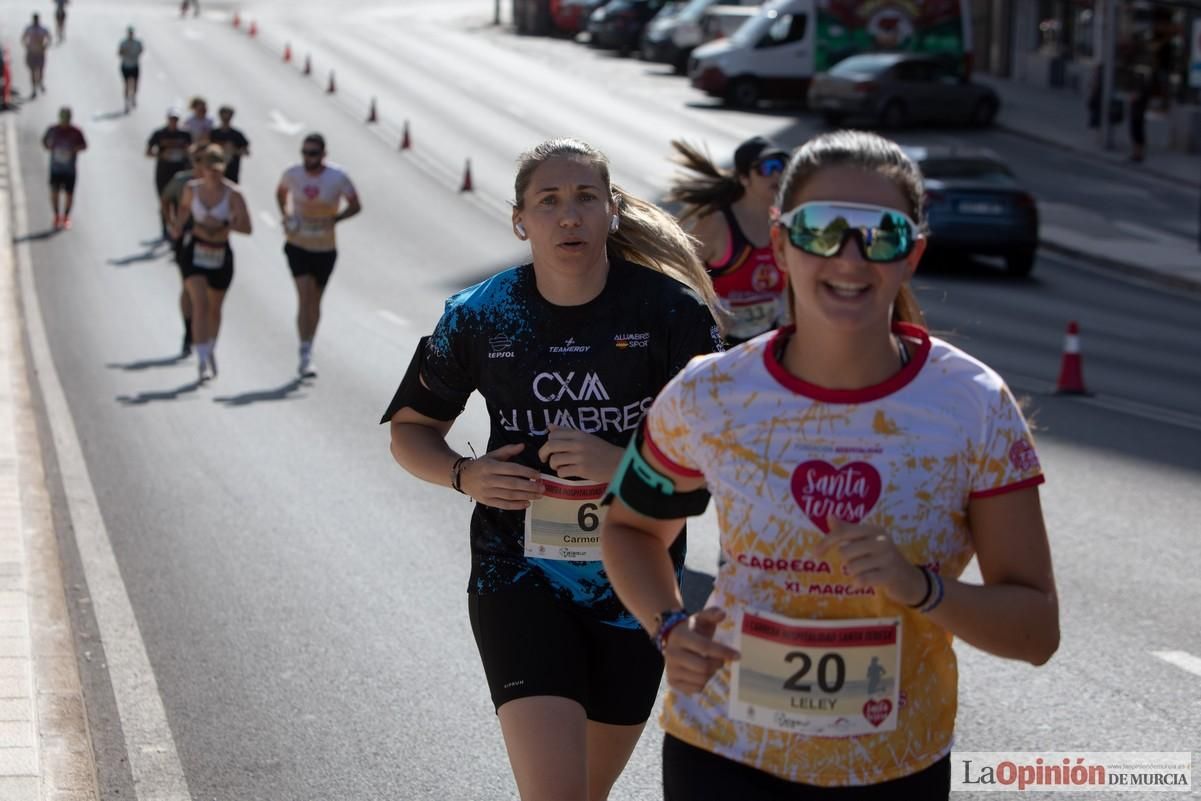 I Carrera y XI Marcha Solidaria Hospitalidad Santa Teresa de Cartagena, en imágenes