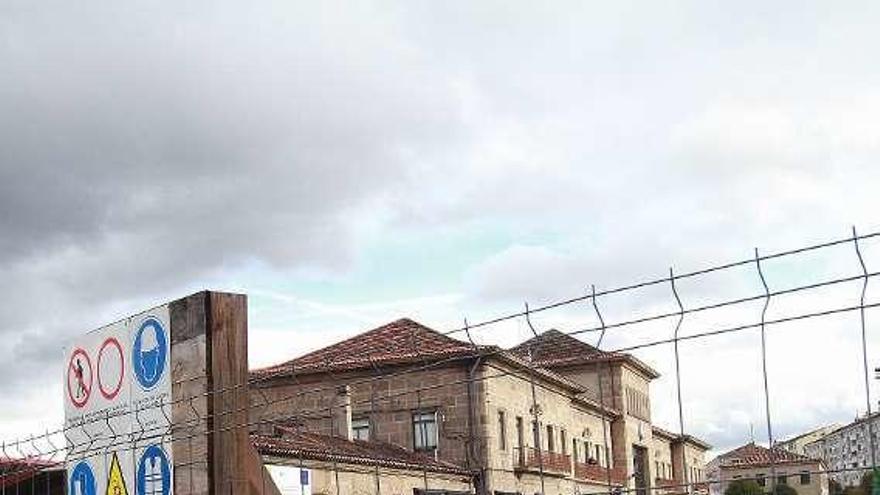 Obras en la estación Empalme de Ourense. // Iñaki Osorio