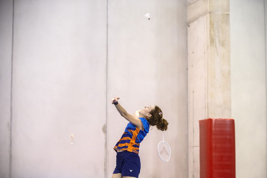 Campeonato de España de Bádminton en el Palacio de los Deportes de Murcia