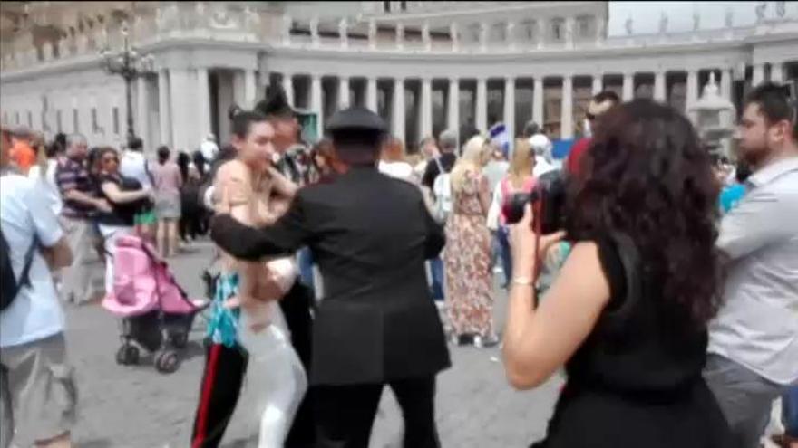 Detenida una activista de Femen en el Vaticano