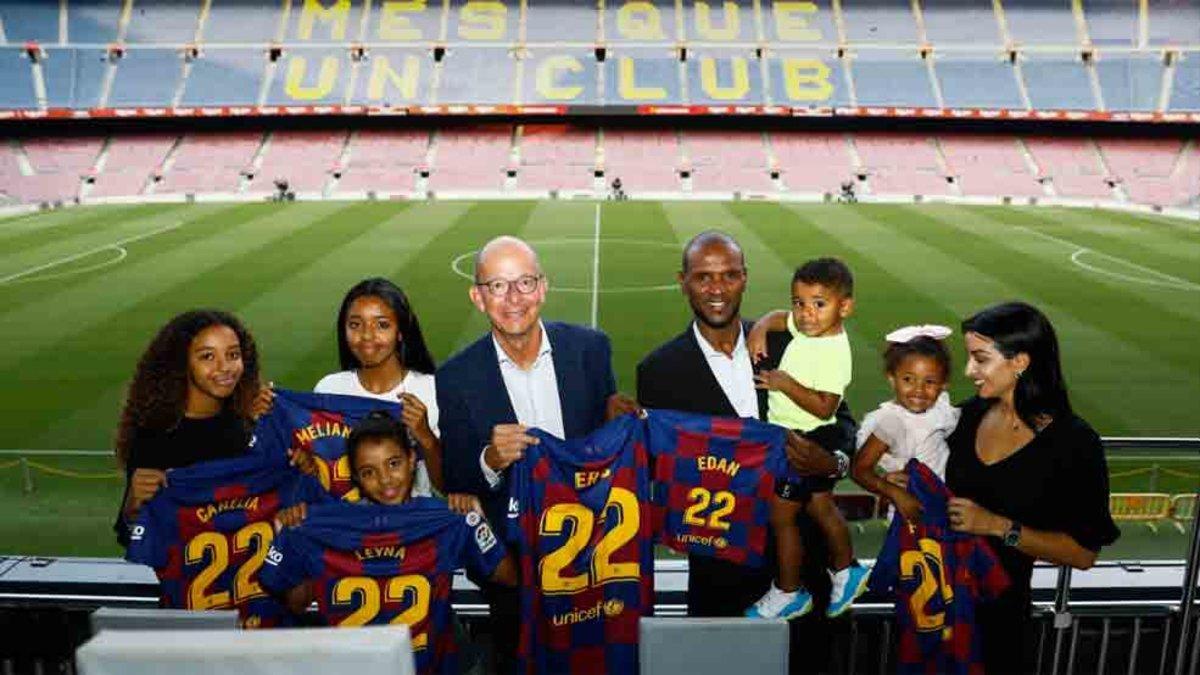 La familia Abidal ya es socia del Barça
