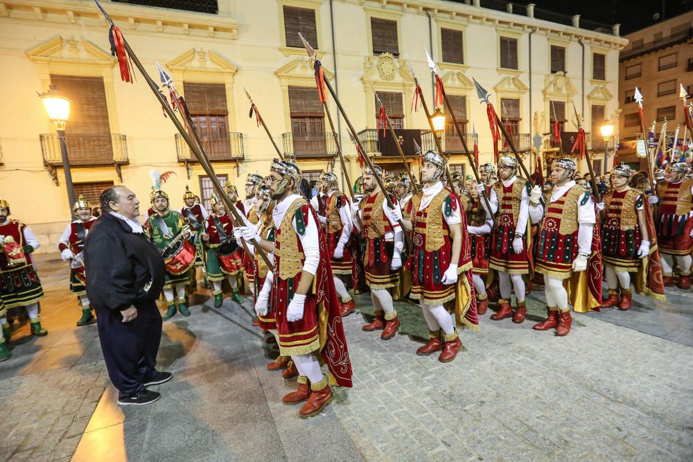 El baile del caracol por la Centuria de Los Armaos