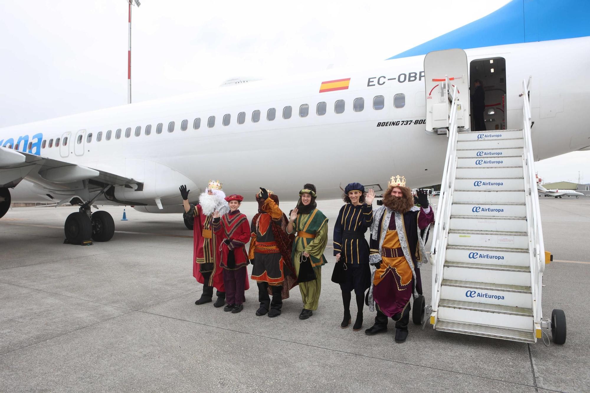 Los Reyes Magos llegan a Alvedro