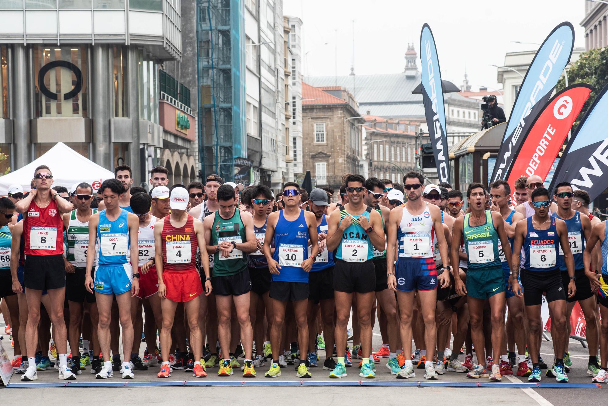 García y Bonfim ganan el GP Cantones de A Coruña