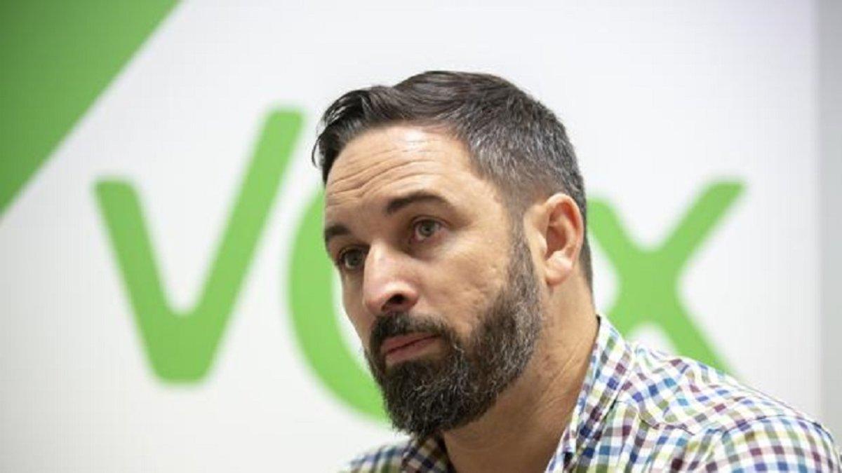 Santiago Abascal, líder de VOX, niega que el cambio climático exista