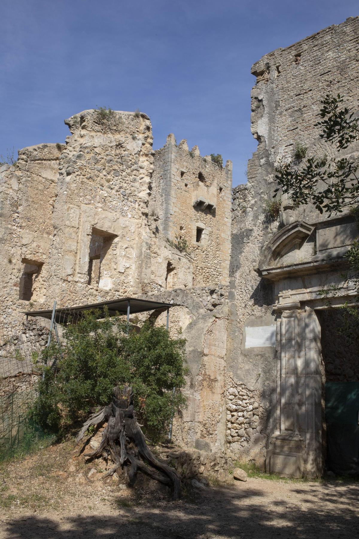 Ruinas del Monasterio de Santa María de la Murta.