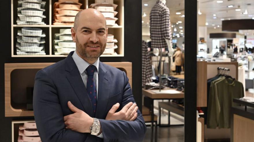 José Luis Blanco, nuevo director regional de El Corte Inglés.   | // FDV