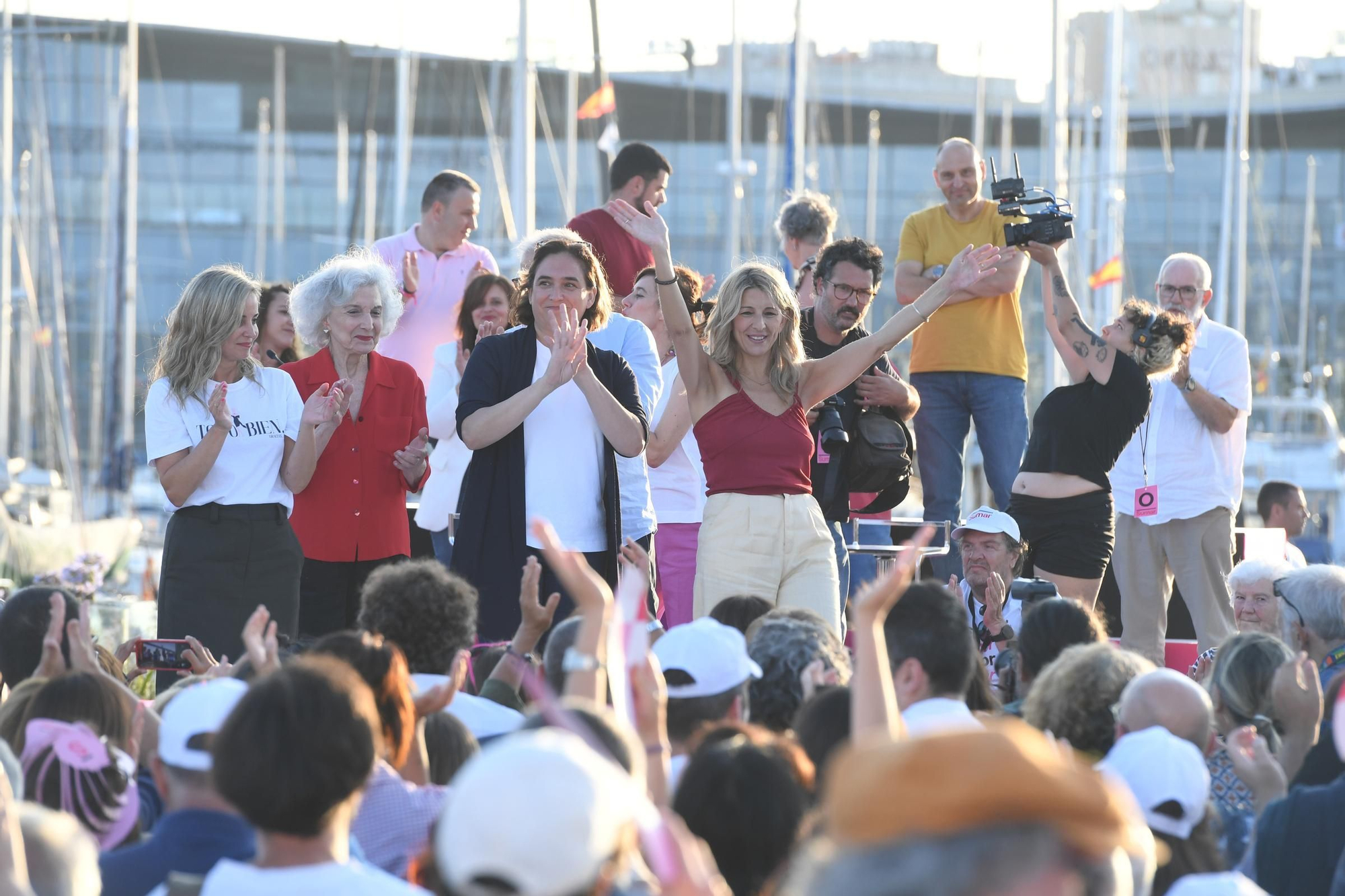 Yolanda Díaz abre campaña en A Coruña