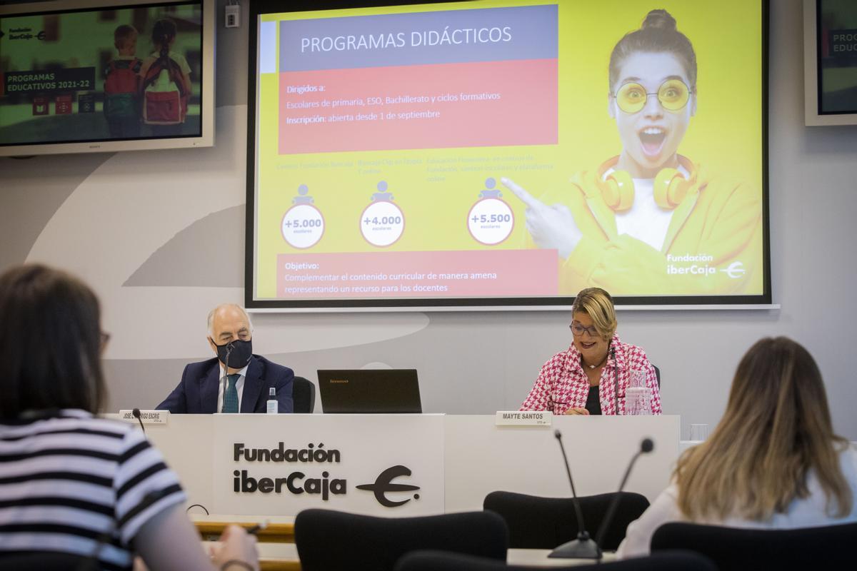 Educar para el Futuro forma parte de la amplia oferta de actividades para el sector educativo de Fundación Ibercaja.