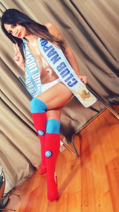 Marika Fruscio, la comentarista más hot del Napoli