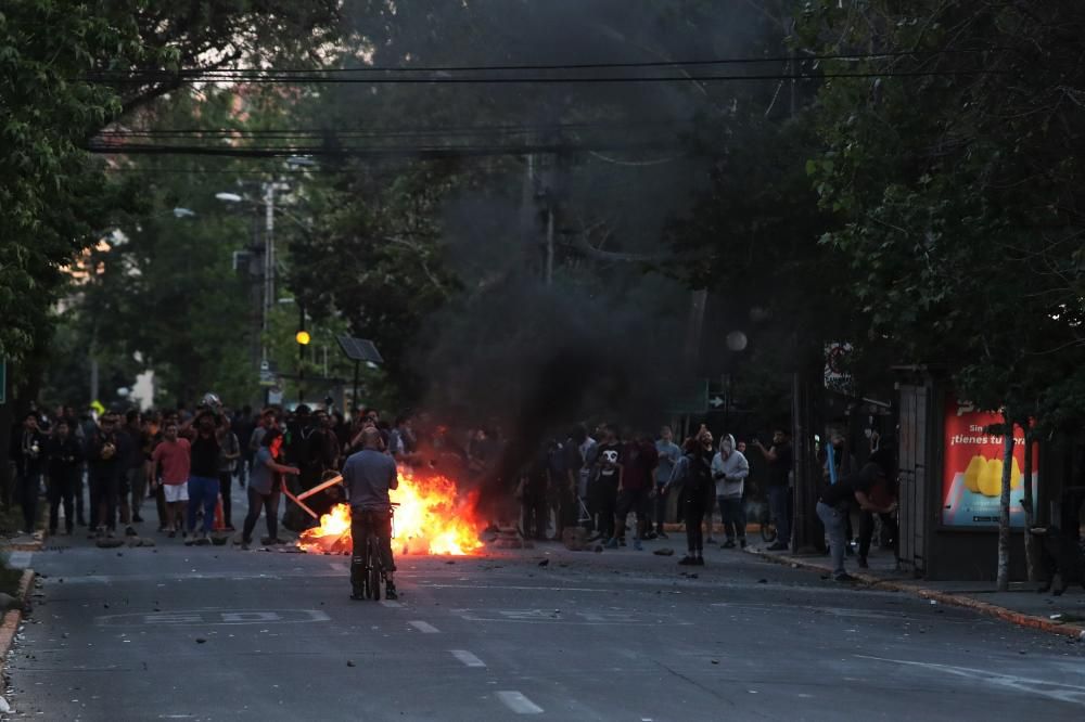 Protestas en Santiago