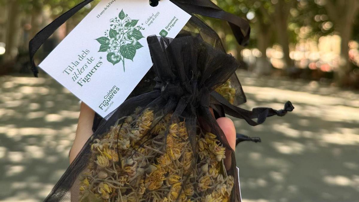 La iniciativa ha permès elaborar bosses de til·la a partir de la flor recollida.