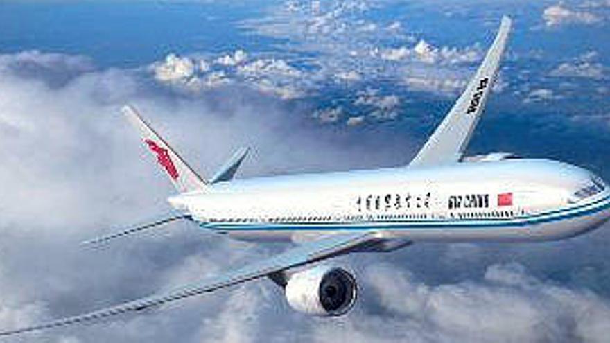 Imagen de un Boeing modelo 737-800 que pertenece a Air China, el gobierno chino anunció un trato con la compañía estadounidense para comprar quince Boeing modelo 777-300 ER y 30 Boeing próxima generación modelo 737-800 que servirán para potenciar el transporte aéreo doméstico e internacional. Este encargo se hace con vistas a los Juegos Olímpicos de 2008. Air China es la empresa patrocinadora oficial de los Juegos de Pekín.