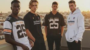 La colección de ropa urbana que ha lanzado la NFL con el Real Madrid.