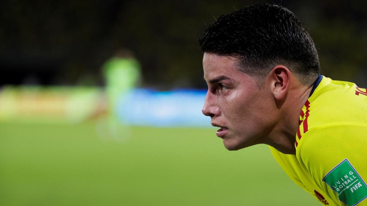 James Rodríguez con Colombia