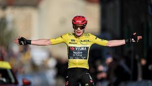 Jonas Vingegaard gana la quinta etapa de la París-Niza