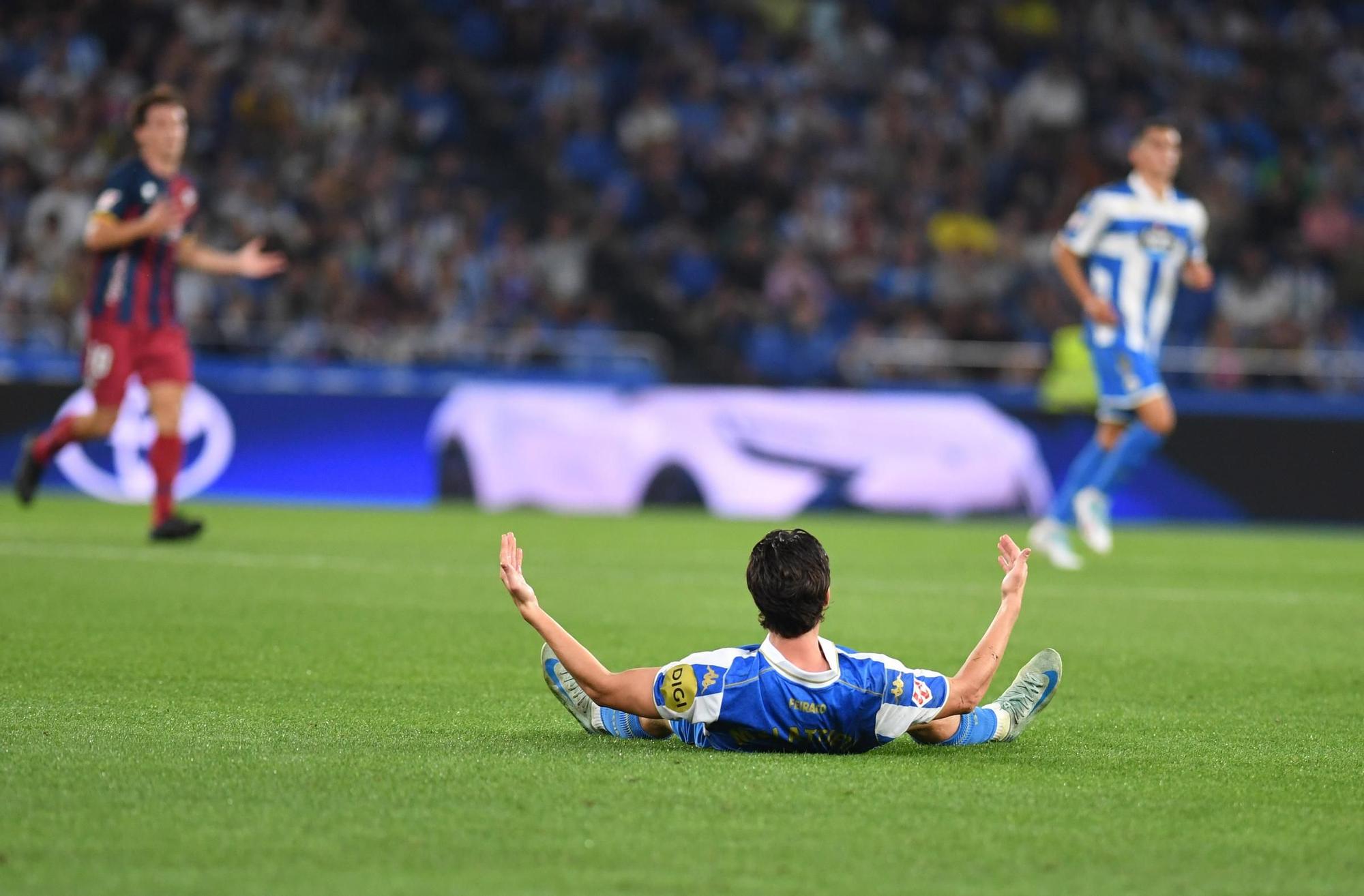 Las mejores imágenes del Deportivo - Huesca