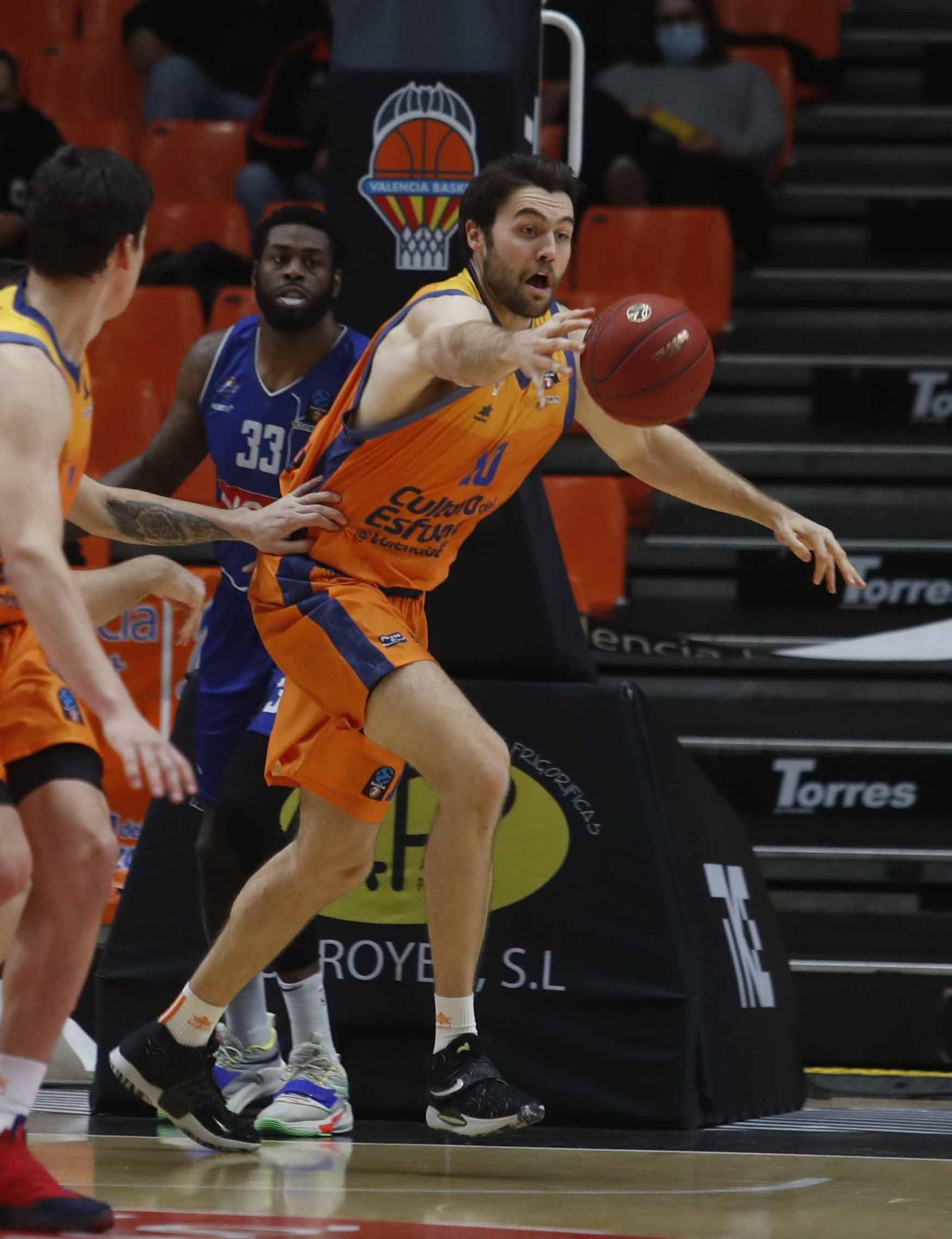 La  victoria de Valencia Basket ante el Buducnost