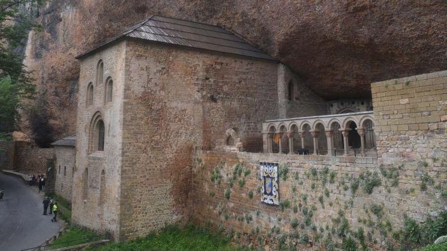 Roban un fragmento de capitel del museo del monasterio de San Juan de la Peña