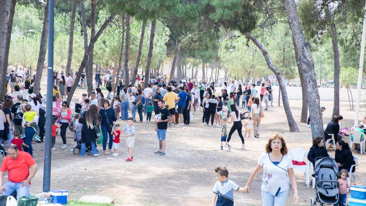 Celebración del Día de las Familias en el Parc Central de Paterna el año pasado