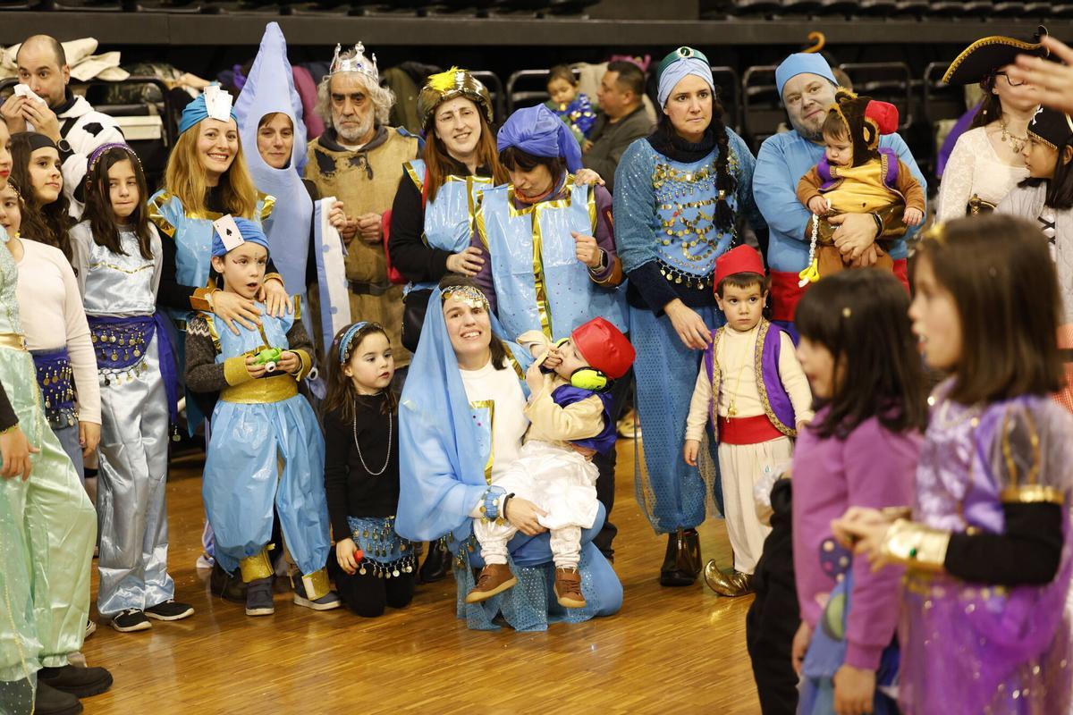 En imágenes: Los escolinos de Avilés, de fiesta en El Quirinal
