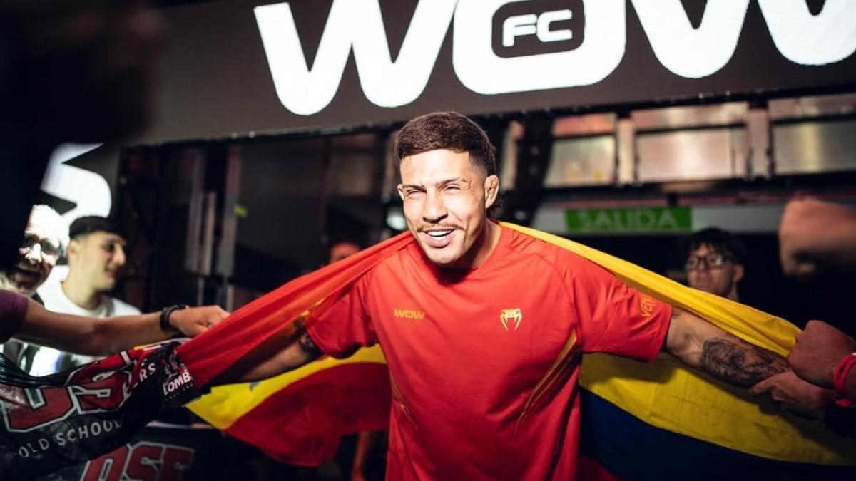 Colombo, a por el cinturón de WOW: “Para ganar a Hooi hay que pegarle con un extintor”