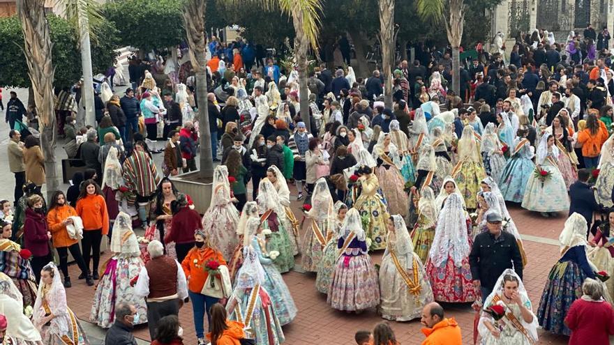 Así ha sido la segunda jornada de ofrendas en l&#039;Horta