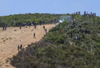 El Marroc intercepta 148 migrants ocults a prop de la frontera de Ceuta