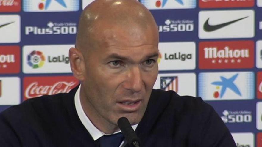 Zidane: "Pocos equipos pueden venir aquí a ganar 0-3"