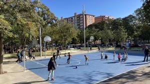 Jardines de Josep Munté, en Les Corts