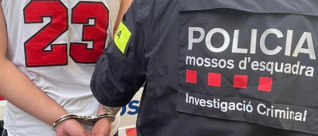 Detención en Badalona / MOSSOS