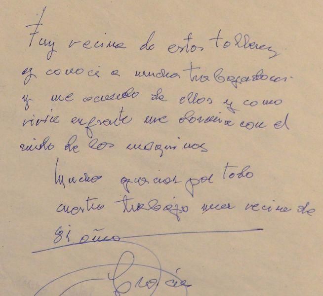 Libro de firmas de la exposición "120 años"