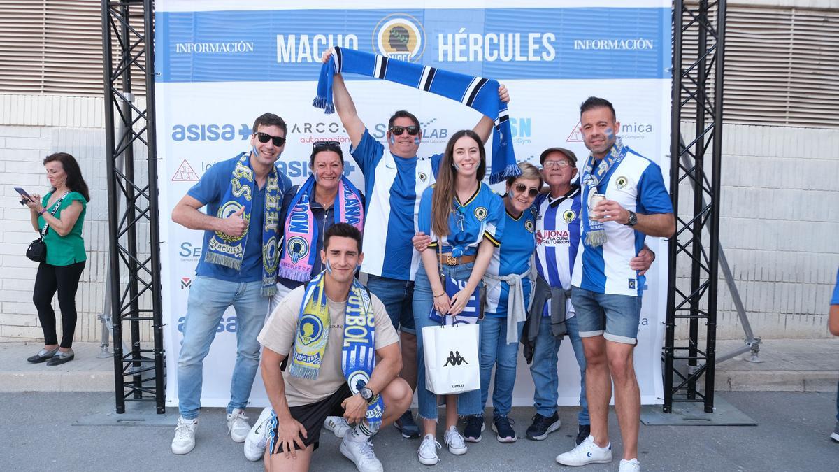 Las imágenes del photocall de INFORMACIÓN previo al ascenso del Hércules