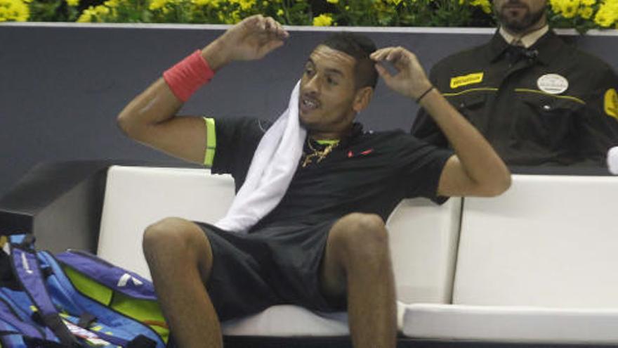 Nick Kyrgios, en una foto de archivo en el Valencia Open de 2015