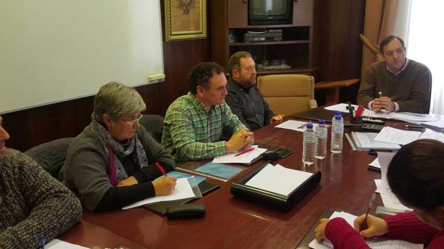 Reunión de la Federación Asturiana de Municipios en Villaviciosa.